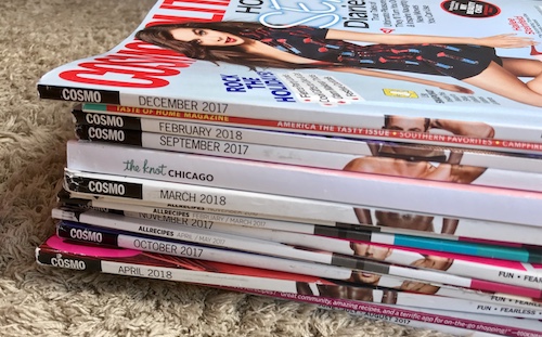 Cleaning Magazine Clutter