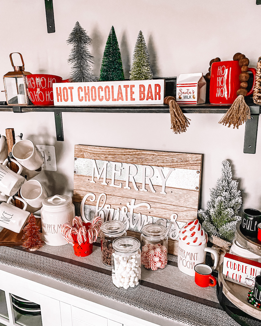 Hot Cocoa Bar Station