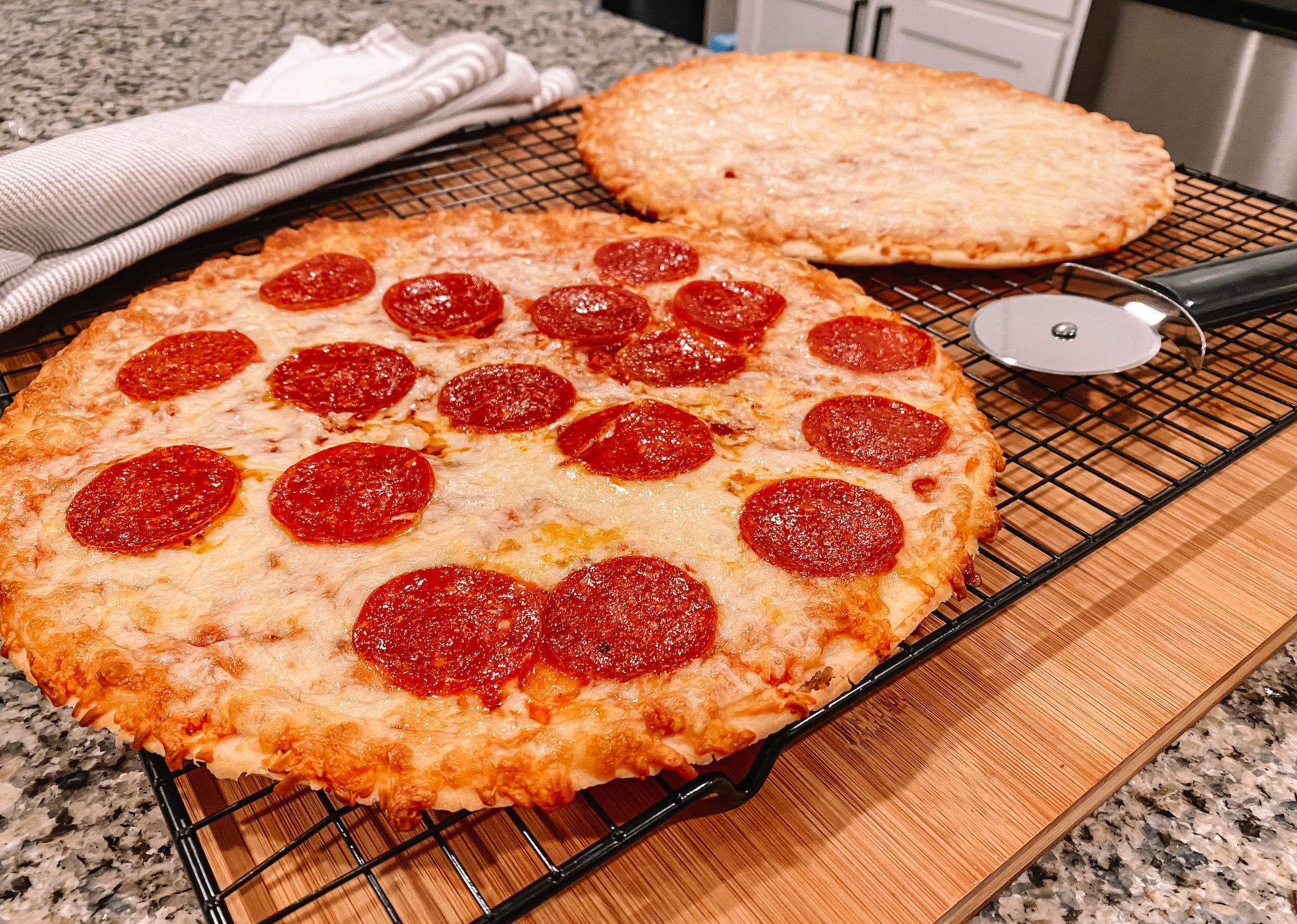 Pepperoni Gluten Free Pizza New Year's Resolution