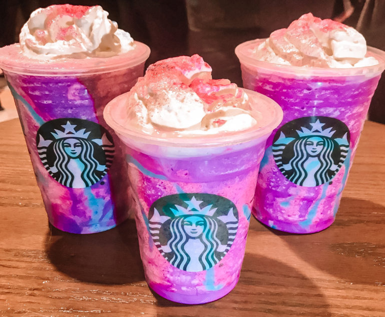 Starbucks Unicorn Frappuccino Review • Ashley Burk Home + Lifestyle