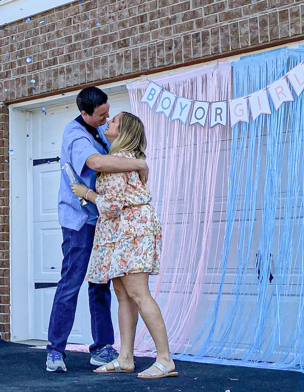 DIY Gender Reveal Banner Cricut