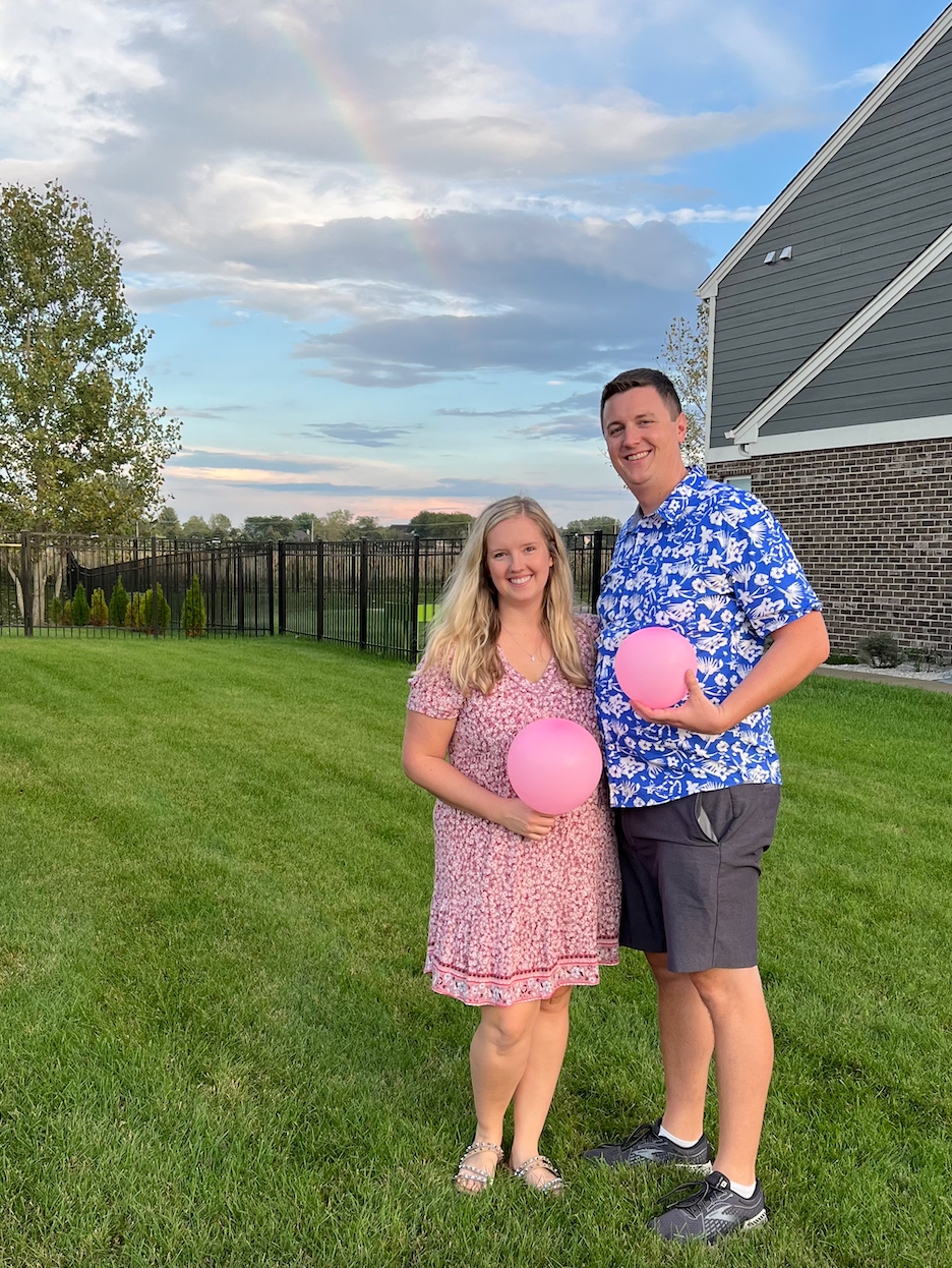 Baby Girl Burk Gender Reveal