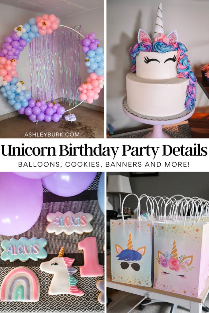 Unicorn Birthday Decorations for Girls - Purple Unicorn Party Supplies and  Plates for Girl Birthday, Best Value Unicorn Party Decorations Set for